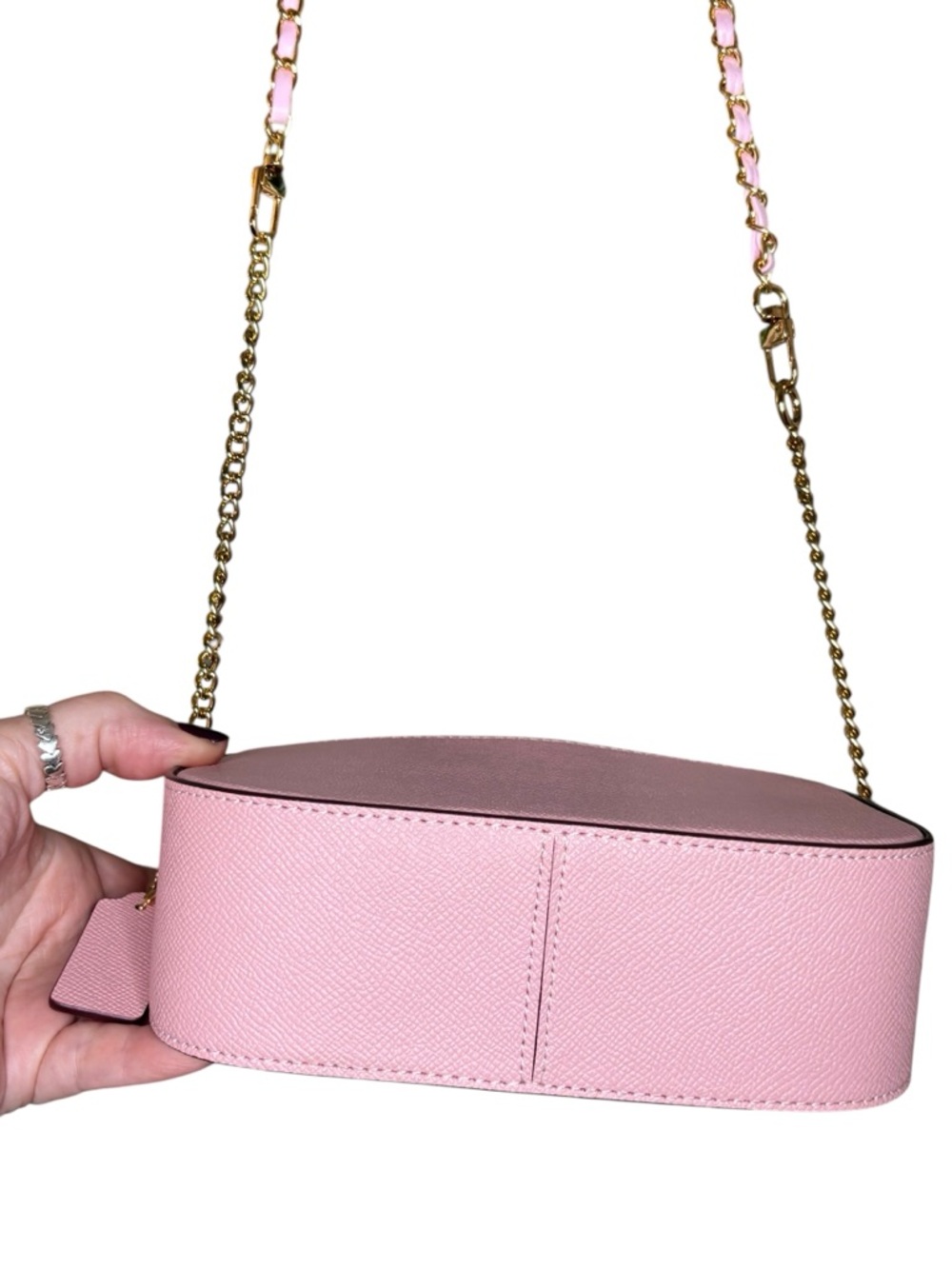 Coach Gemma Jewel Buckle Crossbody Bag CE622 Powder Pink Multi NWT - Picture 7 of 12